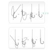 100pcs/Box Fishhook Catfish/Circle/Treble/Fish/Fishing Hook 10 Mixed Sizes 3#-12# - Image 5