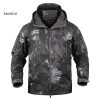 Big & Tall Shark Skin Military Jacket - Image 6