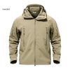Big & Tall Shark Skin Military Jacket - Image 2