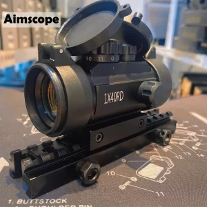 1x40 Red Dot Rifle Scope